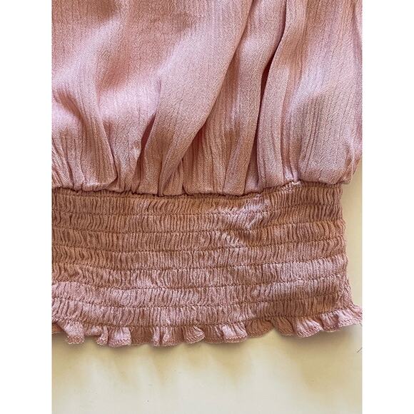 Forever 21 Blush Crop Top Medium - Picture 4 of 7